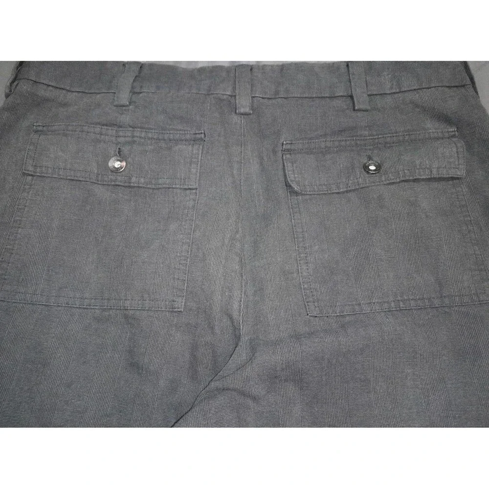 Mens Banana Republic 38X29 100% cotton wide leg Y2k Pants Twill
